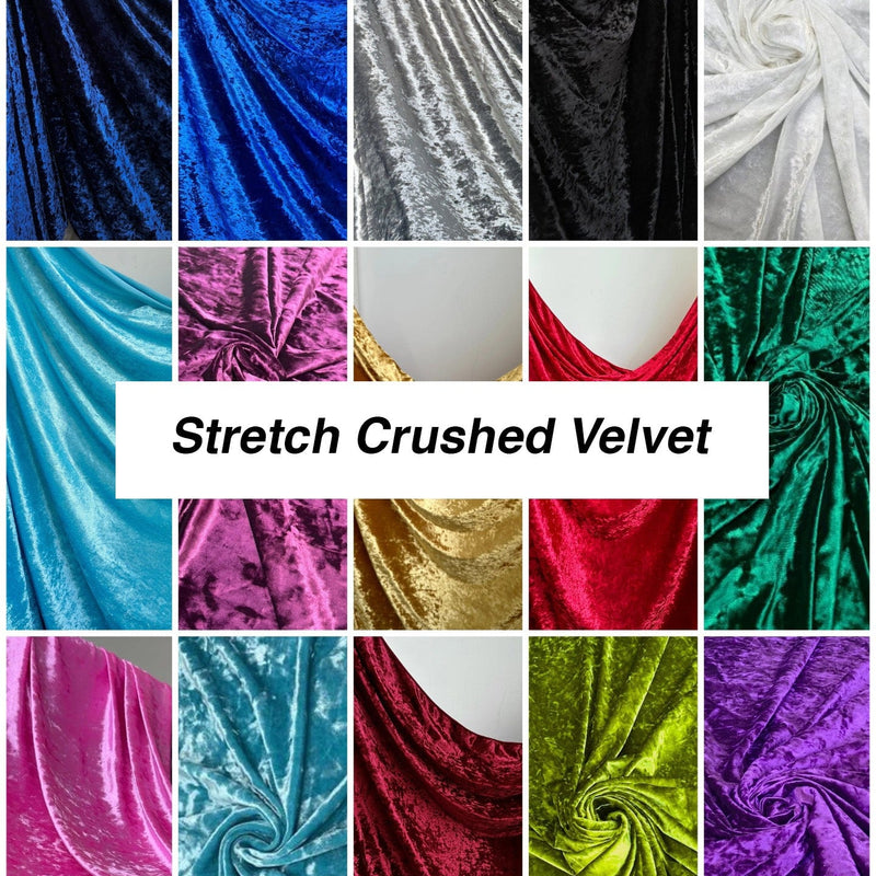 Stretch Crushed Velvet