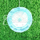 20" Tissue Starburst Flowers-Pc (Blue)