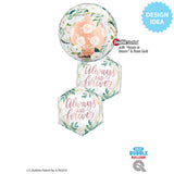 Foil Balloon Always & Forever Greenery