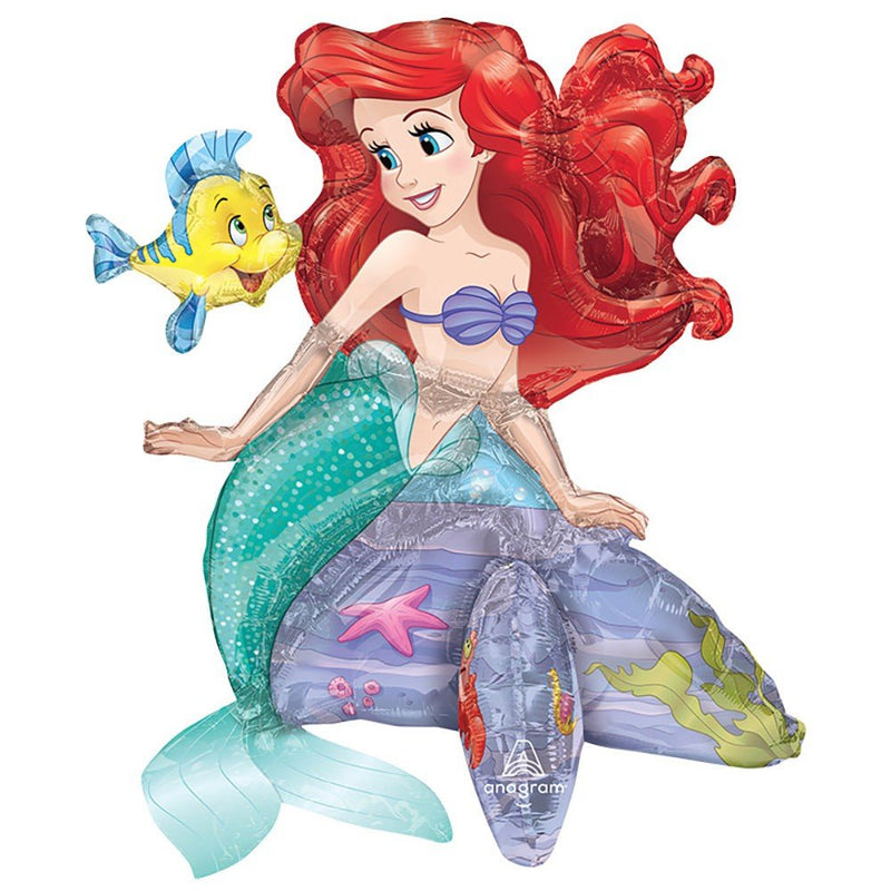 Foil Balloon Ariel The Little Mermaid