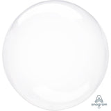 Plastic Balloon 20 Inch Crystal Clearz Clear