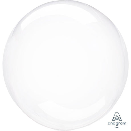 Plastic Balloon 20 Inch Crystal Clearz Clear