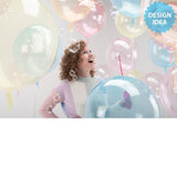 Plastic Balloon 20 Inch Crystal Clearz Clear
