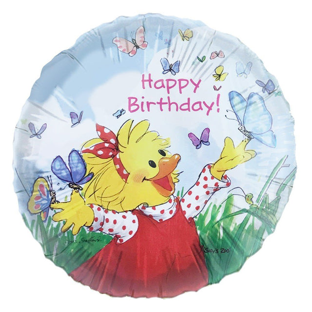 Foil Balloon Happy Birthday Suzy's Zoo
