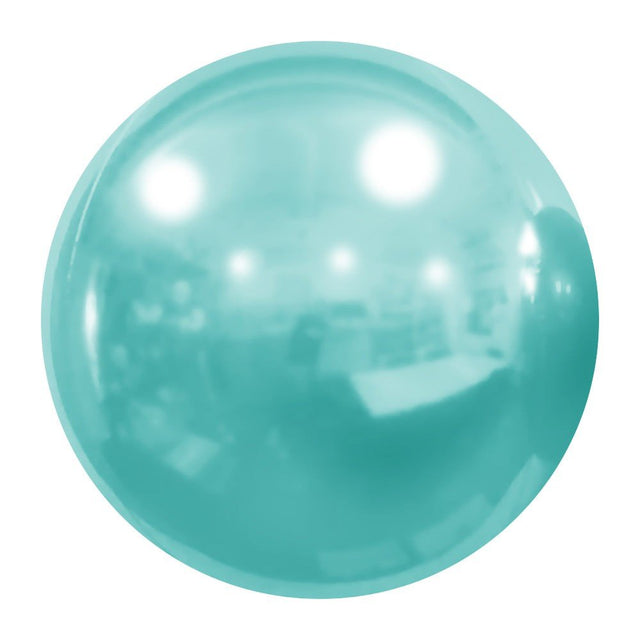 Mirror Balloon Light Blue 20 Inch Foil Balloon