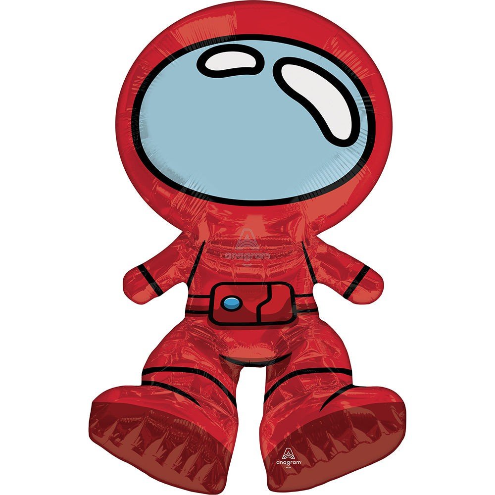 Foil Balloon Spies In Space Sitter