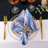 Scuba Dinner Napkins 20x20 Dusty Blue