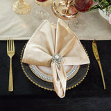 10 Piece Italian Velvet Napkins 20"x20"  for Elegant Event Dining