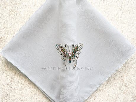 Polyester Dinner Napkins 20x20 White