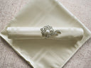 10 Piece Pack Plaid Jacquard Polyester Napkins