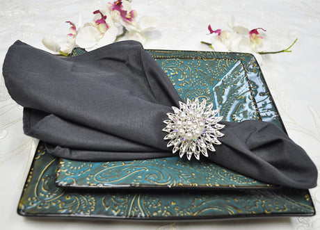 Elegant Cotton Table Napkins for Stylish Dining (240 GSM)