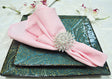 Polyester Dinner Napkins 20x20 Pink