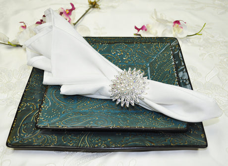 Elegant Cotton Table Napkins for Stylish Dining (240 GSM)