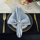 20"x20" Luxury Scuba Wrinkle-Free 10 Piece Pack Napkins