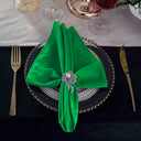 20"x20" Luxury Scuba Wrinkle-Free 10 Piece Pack Napkins