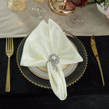 Scuba Dinner Napkins 20x20 Ivory
