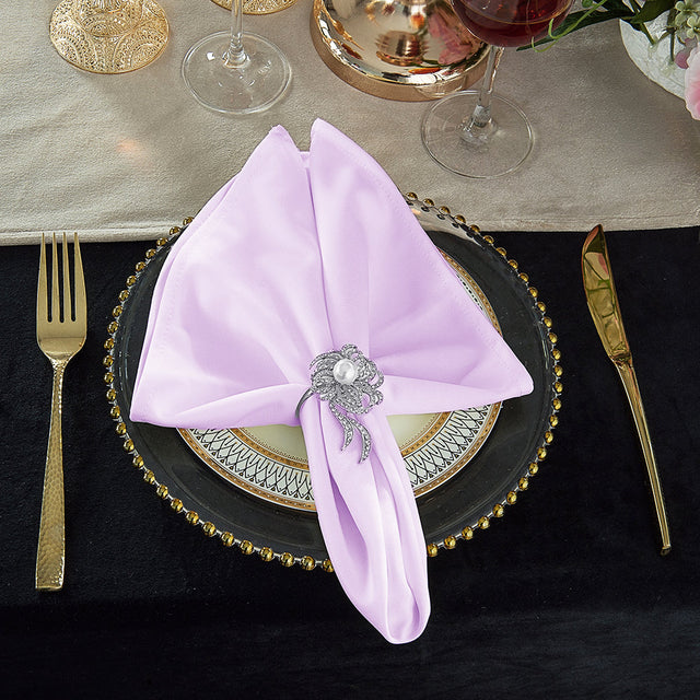 Scuba Dinner Napkins 20x20 Lavender