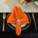 20"x20" Scuba Wrinkle-Free Napkins (240 GSM) for Elegant Dining 10 Piece Pack