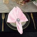 20"x20" Scuba Wrinkle-Free Napkins (240 GSM) for Elegant Dining 10 Piece Pack