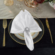 Scuba Dinner Napkins 20x20 White