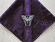 Polyester Dinner Napkins 20x20 Eggplant
