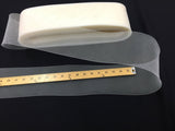 Crinoline Horsehair Braid Trim Polyester Fabric - Ivory, 4" Width, 20 Yards (20 Yards)