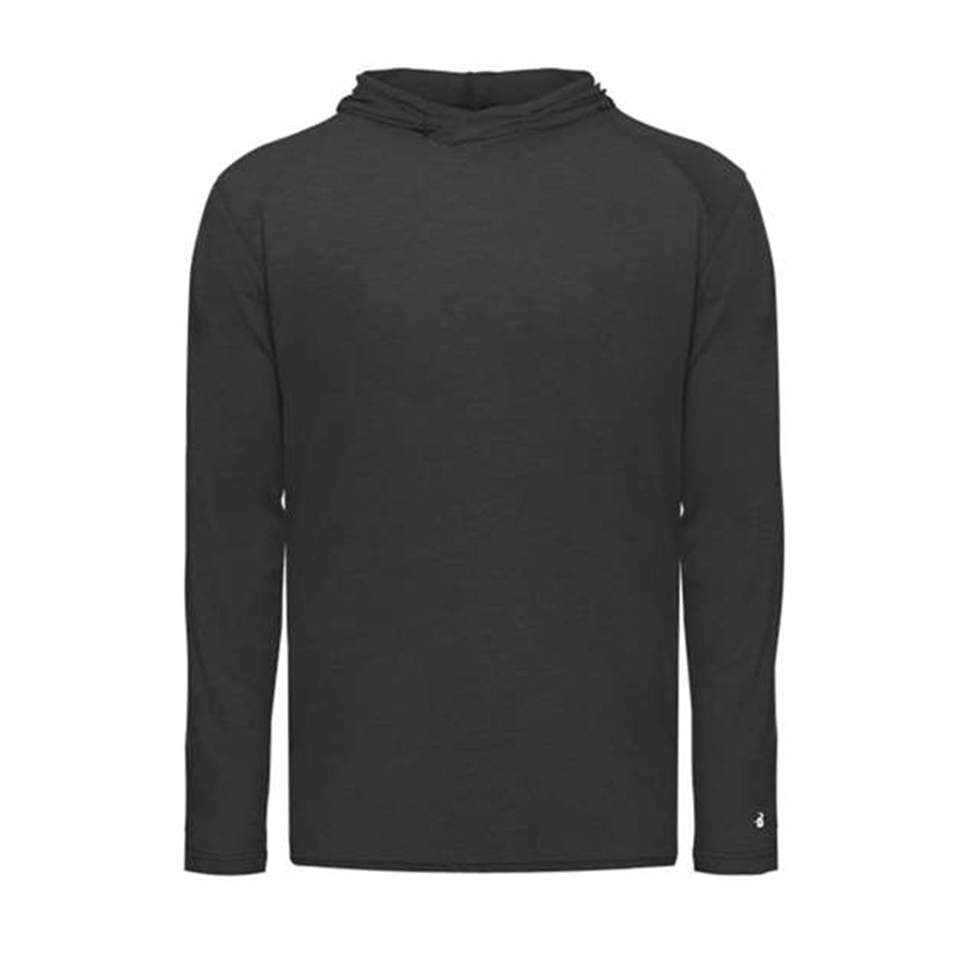 Youth Tri-Blend Surplice Hooded Long Sleeve T-Shirt