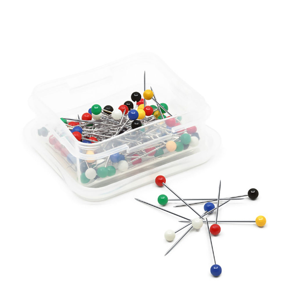Dritz Ball Point Pins - 1.25" Assorted Colors - 100 ct