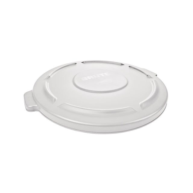 Rubbermaid FG263100 Lid (Only) for 32-Gallon Round Brute Container # 2632, White