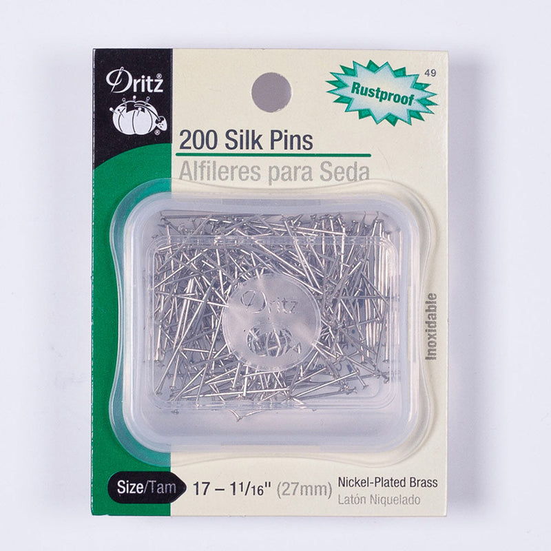 Dritz Silk Pins - 200 Ct