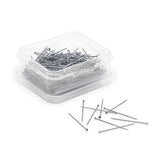 Dritz Satin Pins - 1.0625" Nickel - 400 ct