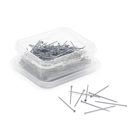 Dritz Satin Pins - 1.0625" Nickel - 400 ct