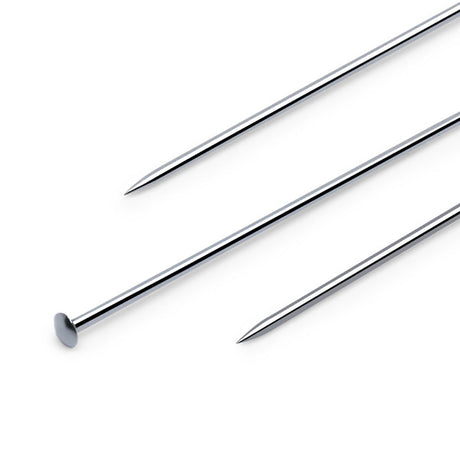 Dritz Satin Pins - 1.0625" Nickel - 400 ct