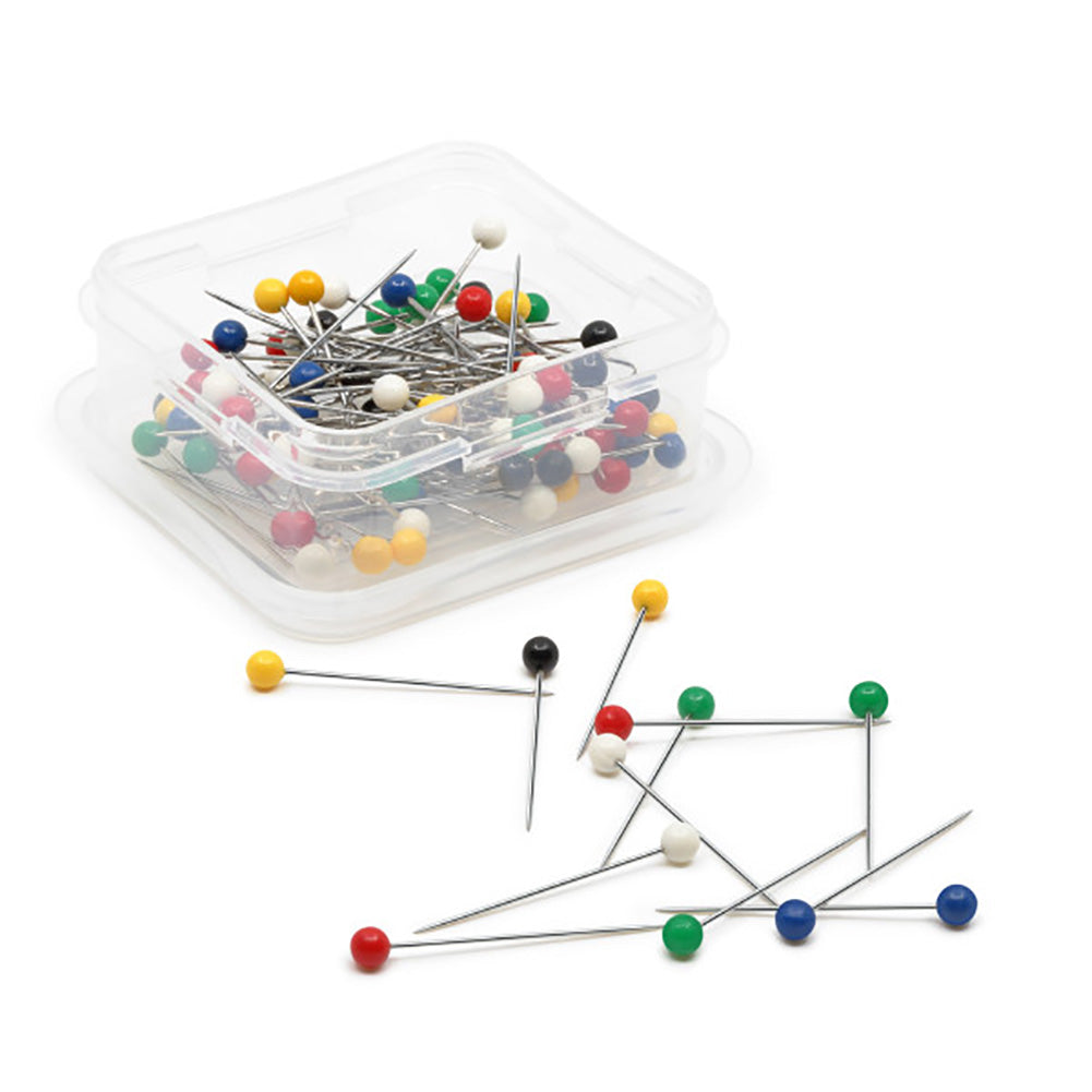 Dritz Color Ball Pins - 1.25" Assorted Colors - 100 ct
