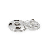 Dritz Sew-On Snaps - Nickel - Size 2/0, 10 Sets