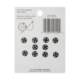 Dritz Sew On Snaps Size 1/0 - Black, 10ct