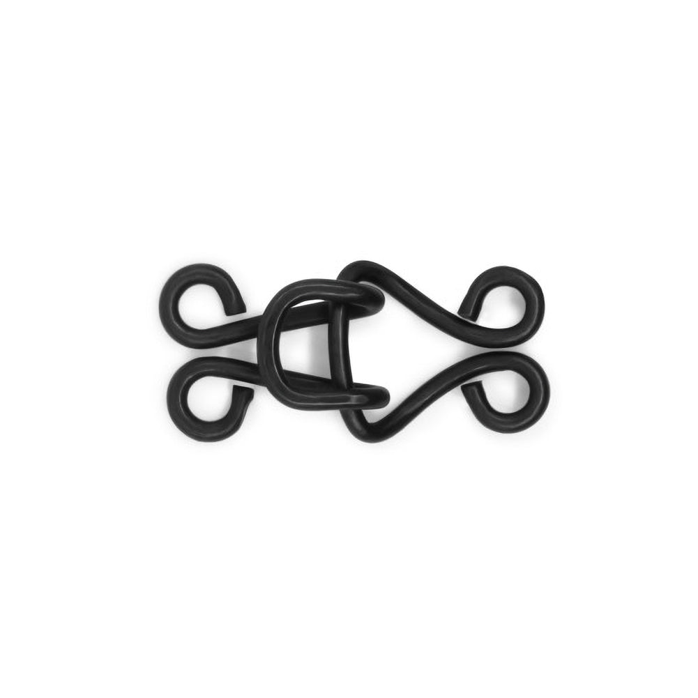 Dritz Coat Hooks & Eyes - Black - 4 Sets