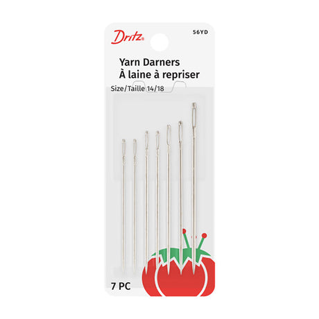 Dritz Darner Hand Needles - Size 14/18 - 7pc