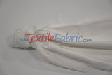 Faux Silk Polyester Dupioni Fabric - Solid Texture, 54" Width, Multiple Colors (Yards, Bolts, Sample Swatch)