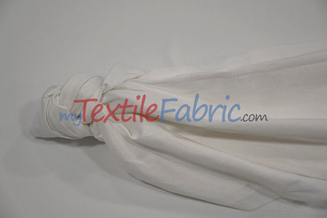 Faux Silk Polyester Dupioni Fabric - Solid Texture, 54" Width, Multiple Colors (Yards, Bolts, Sample Swatch)