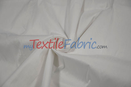 Faux Silk Polyester Dupioni Fabric - Solid Texture, 54" Width, Multiple Colors (Yards, Bolts, Sample Swatch)