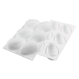 Silikomart "MANGO 130" Flexible Baking & Freezing Mold, 4.39 Oz., 6 Cavities