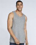 Gildan Mens Softstyle Sleeveless Tank Top Gym Wear 64200