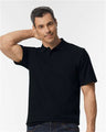 Gildan® Softstyle Adult Pique Polo Short Sleeve Crew-Neck T-Shirt