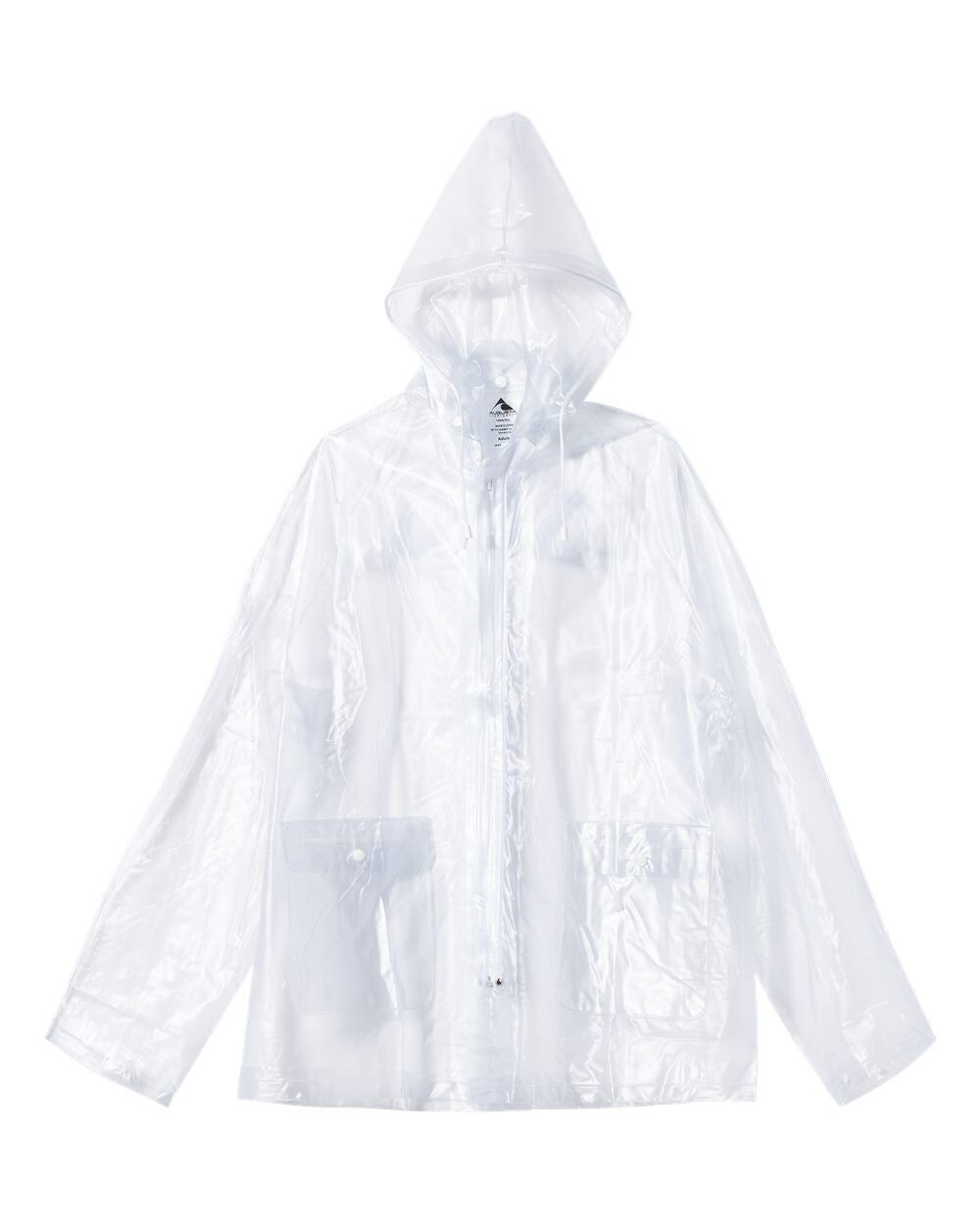 Augusta Sportswear® Clear Hooded Rain Jacket