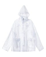 Augusta Sportswear® Clear Hooded Rain Long Sleeve Jacket