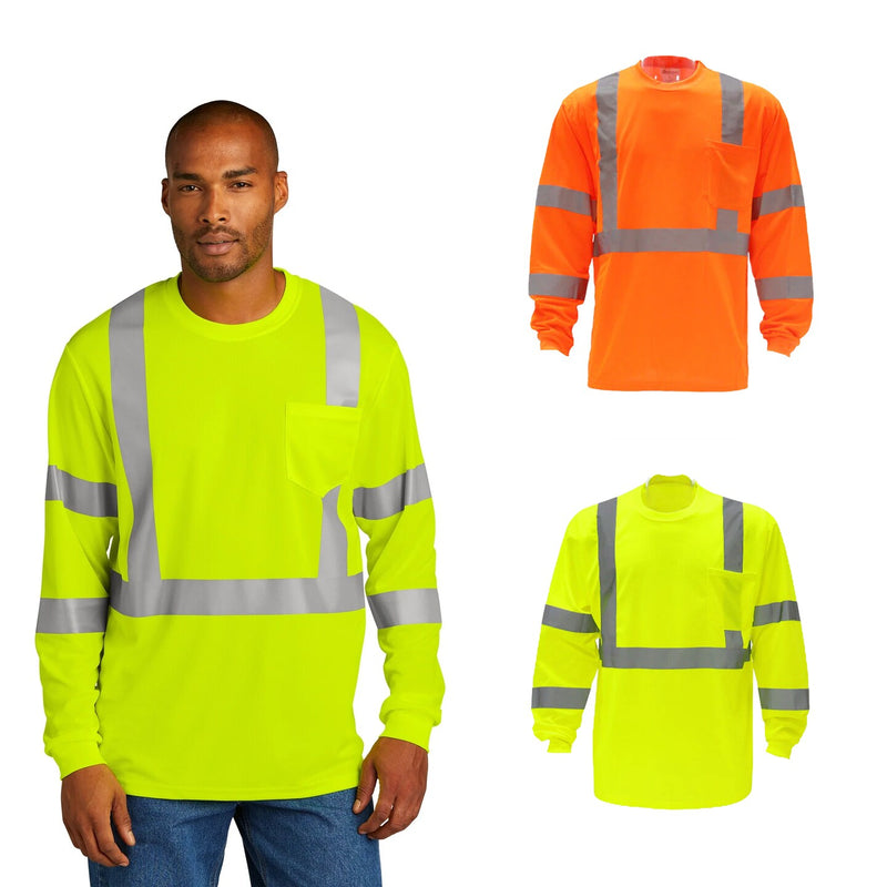 High Visibility Long Sleeve Safety T-shirt | RADYAN®