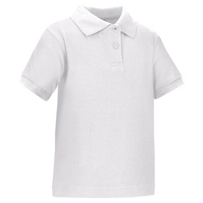 Toddler Short Sleeve School Uniform Polo Shirt | RADYAN®