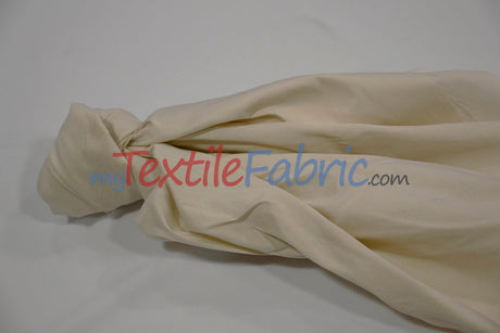 Faux Silk Polyester Dupioni Fabric - Solid Texture, 54" Width, Multiple Colors (Yards, Bolts, Sample Swatch)