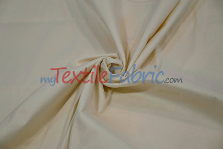 Faux Silk Polyester Dupioni Fabric - Solid Texture, 54" Width, Multiple Colors (Yards, Bolts, Sample Swatch)